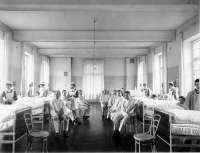 Krankensaal im Brgerhospital Frankfurt/Main, um 1920