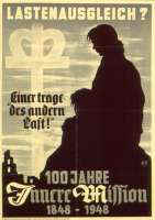 Plakat zur Hundertjahrfeier der Inneren Mission, 1948