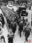 Carl Weinrother, Propaganda parade of the SA in Spandau, Berlin, Berlin, 1932, BPK