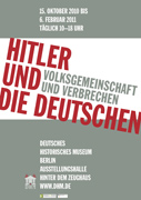 Ausstellungsplakat - Hitler und die Deutschen