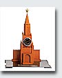 Model of the Spassky Tower with clock