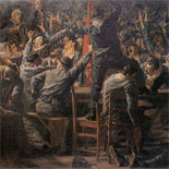 De Werkstaking (Triptychon, Mitte), Hendrik Luyten 1888