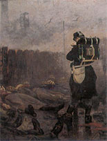 De Werkstaking (Triptychon, rechte Seite), Hendrik Luyten 1888