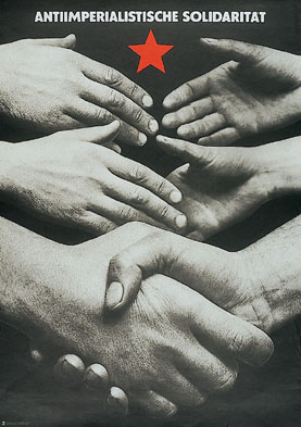 vergrößertes Plakat Antiimperialistische Solidarität