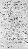 Handschrift von 1713