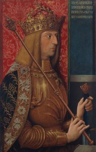 Kaiser Maximilian I. im Privatornat, Bernhard Strigel, Memmingen, 1496 © DHM
