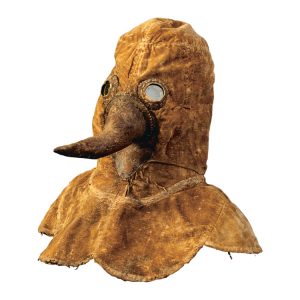 Mask, probably worn by plague doctors, Germany/Austria, 1650/1750 © DHM