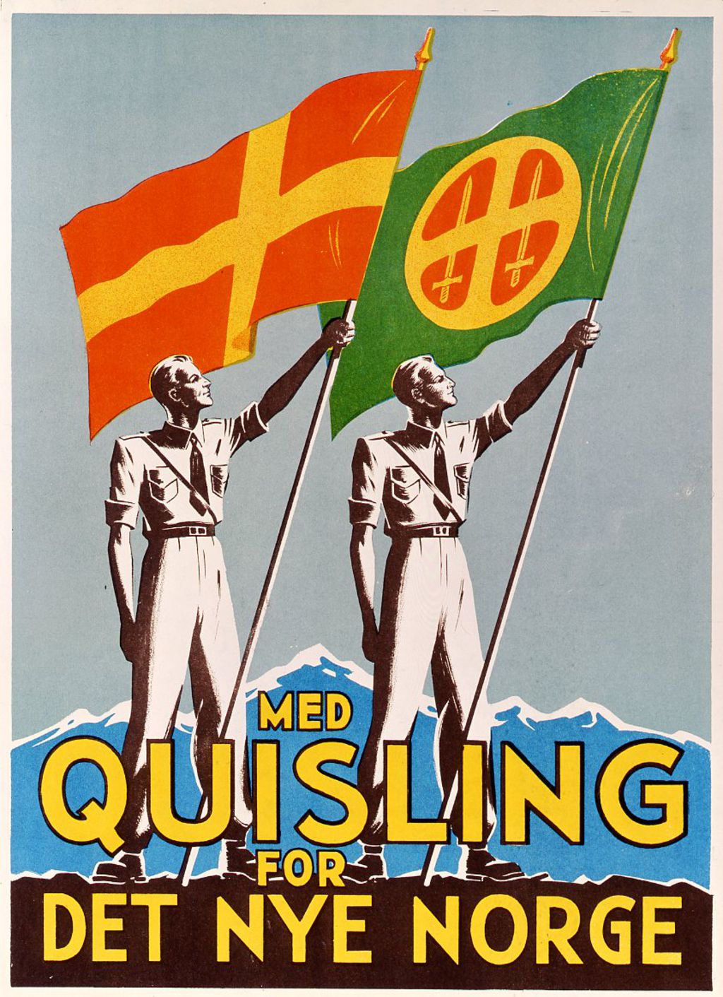 Exponat: Plakat: Werbung der "Nasjonal Samling", 1941