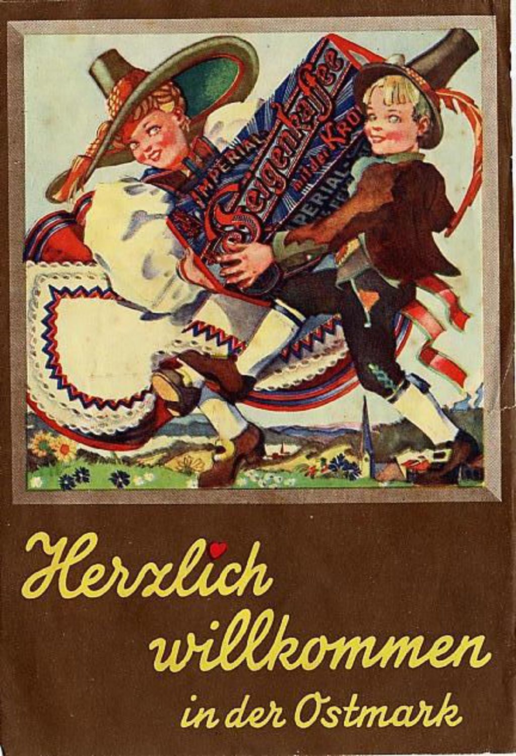 Exponat: Werbeprospekt für Reisen nach Österreich, um 1938