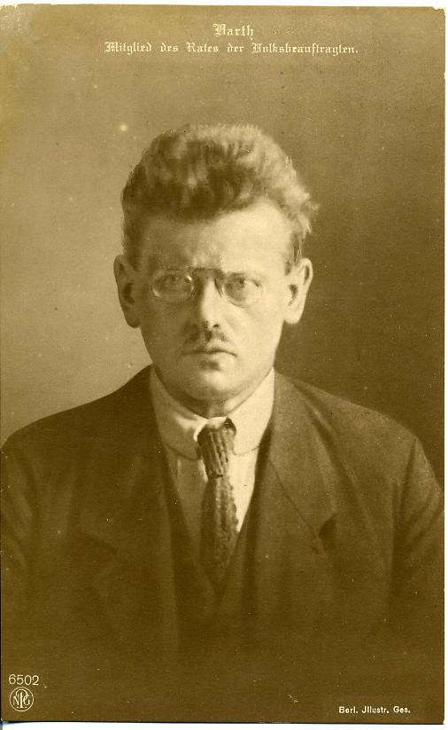 Emil Barth, 1918
