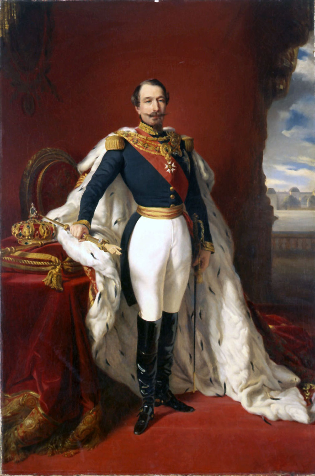 [Gemälde: Napoleon III., um 1853]