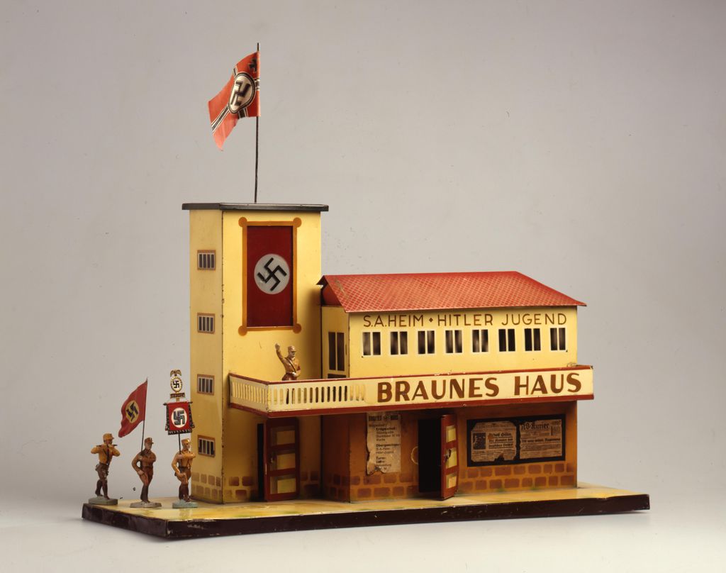 Exponat: Modell: Braunes Haus, um 1935
