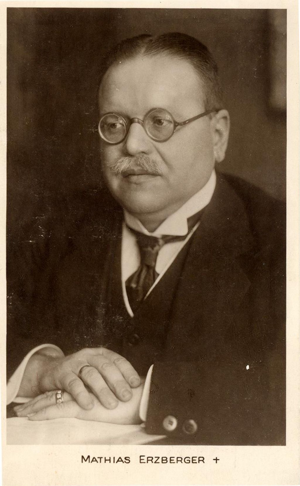 Foto: Matthias Erzberger, 1921
