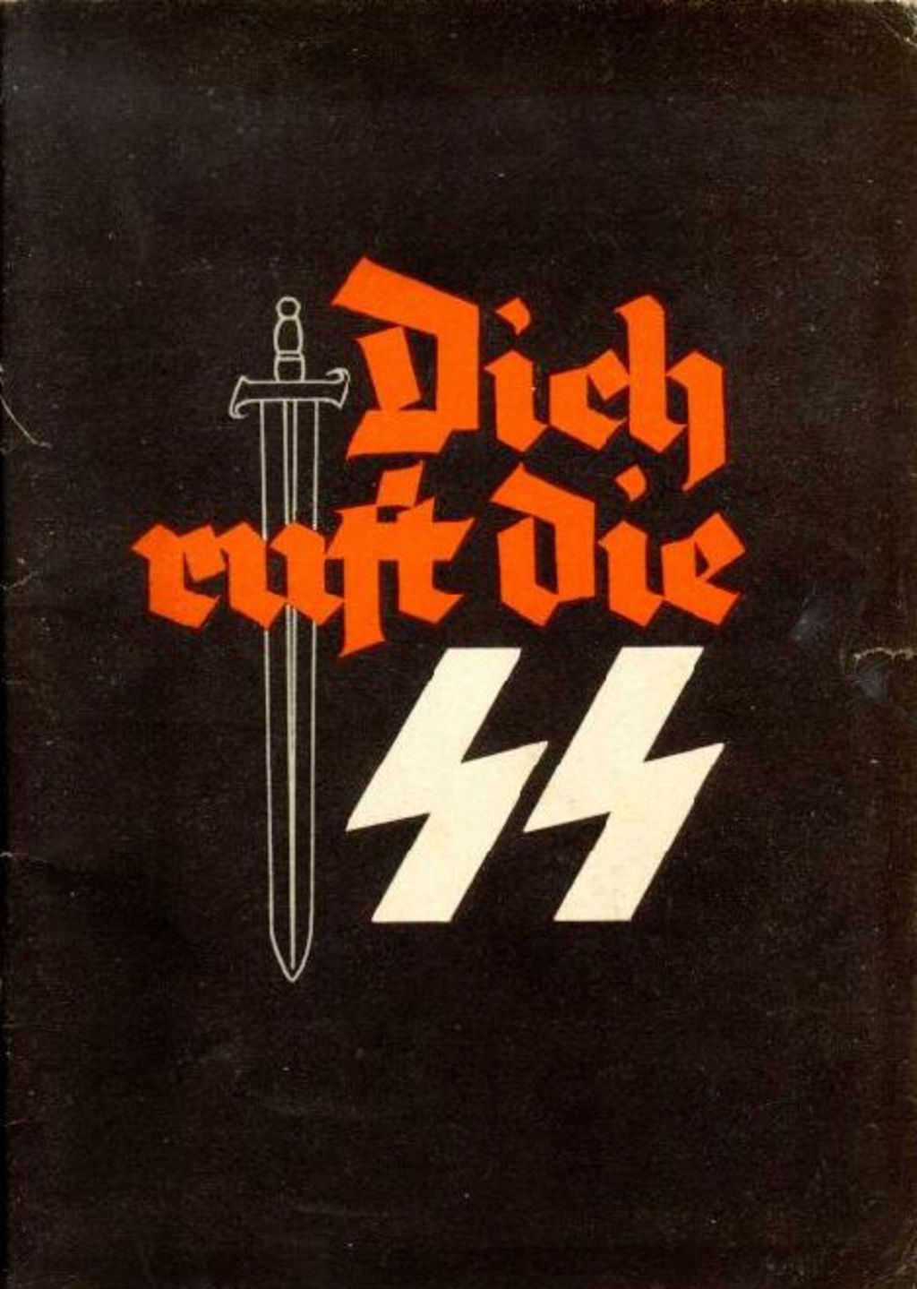 Exponat: Werbeschrift: "Dich ruft die SS", um 1942