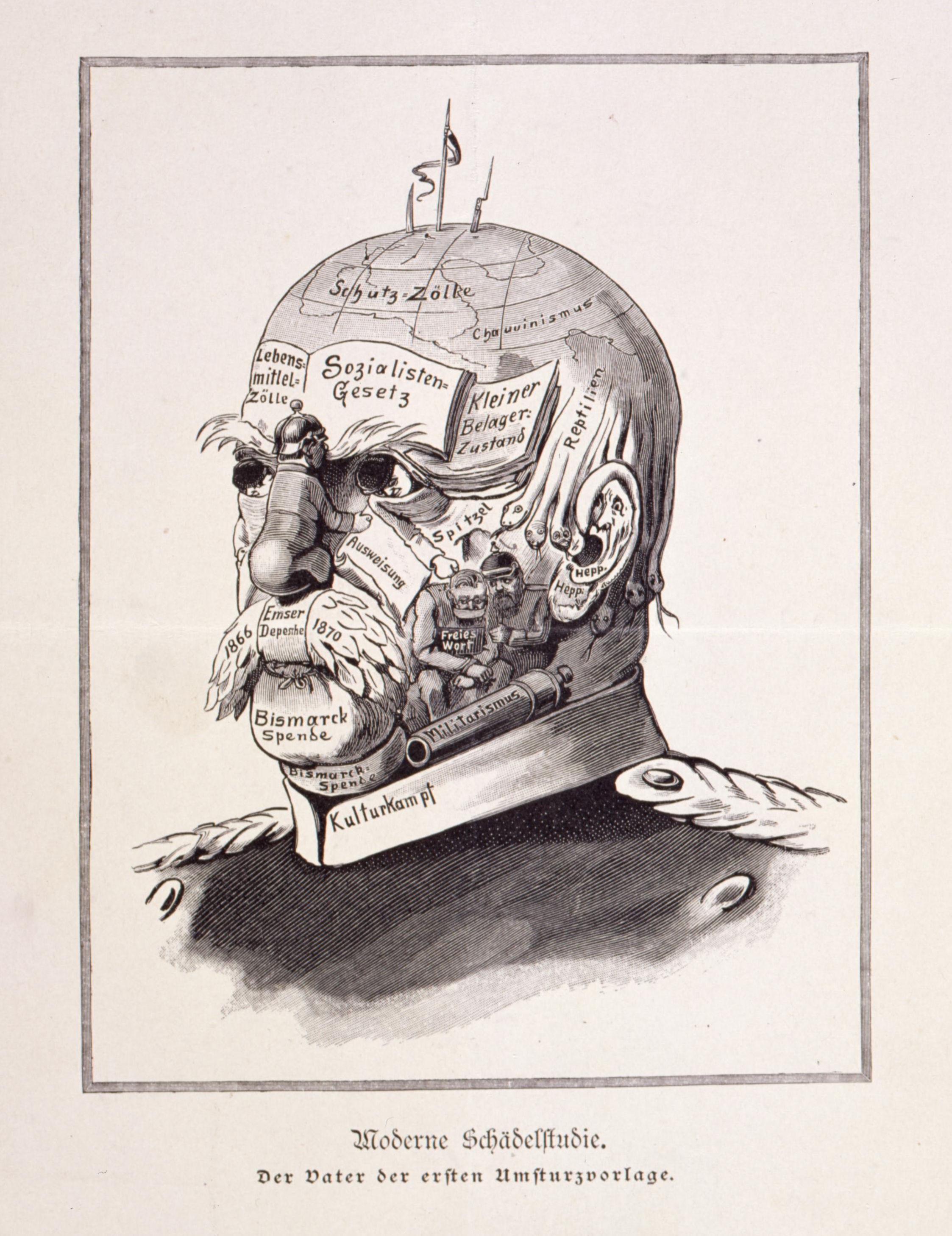 Bismarck-Karikatur, 1895