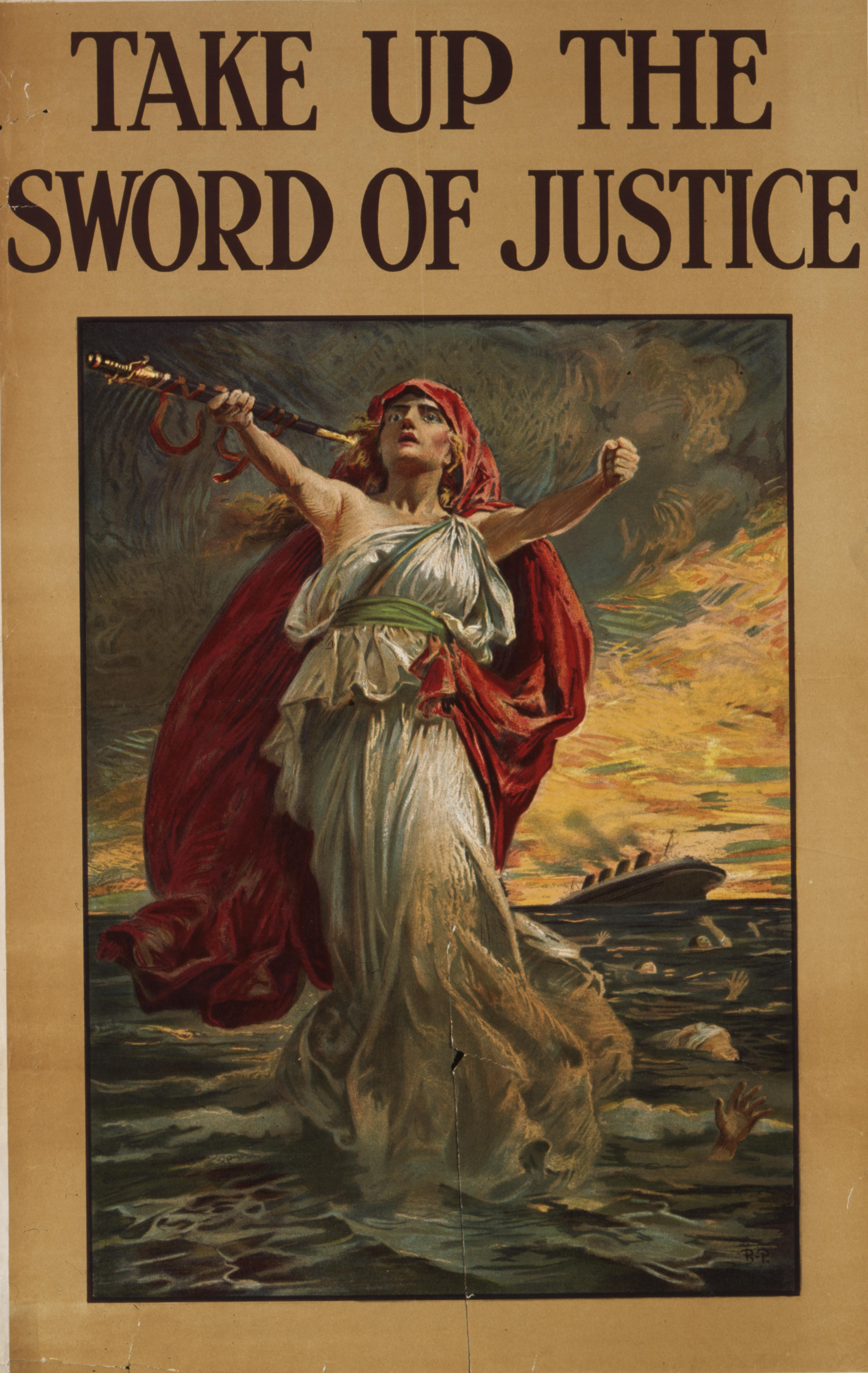 Exponat: Plakat: Kriegspropaganda (Großbritannien), 1915