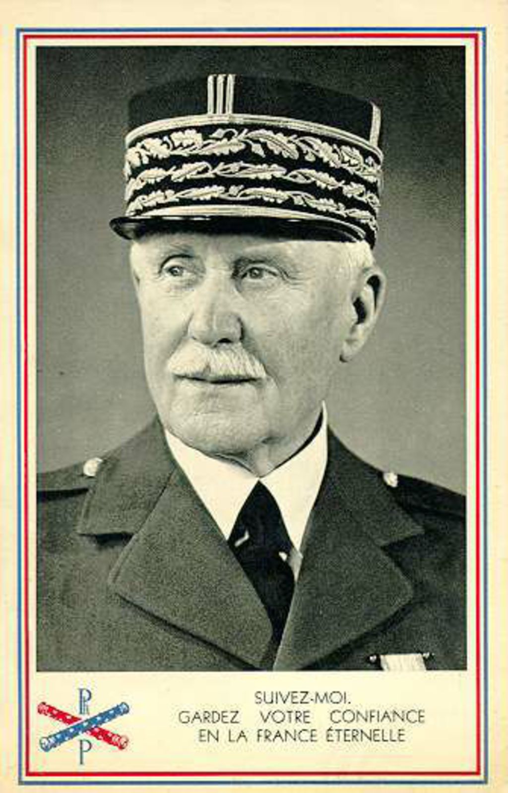 Postkarte: Philippe Pétain, 1940-1944