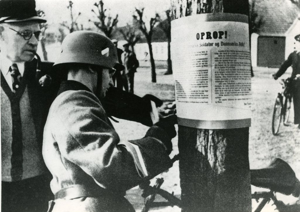 Exponat: Foto: Besetzung von Dänemark, 1940