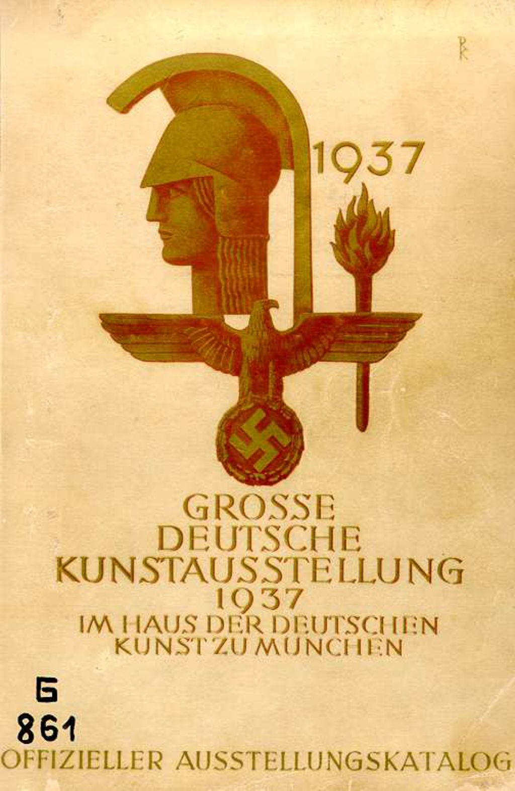 Exponat: Broschüre: "Große Deutsche Kunstausstellung", 1937