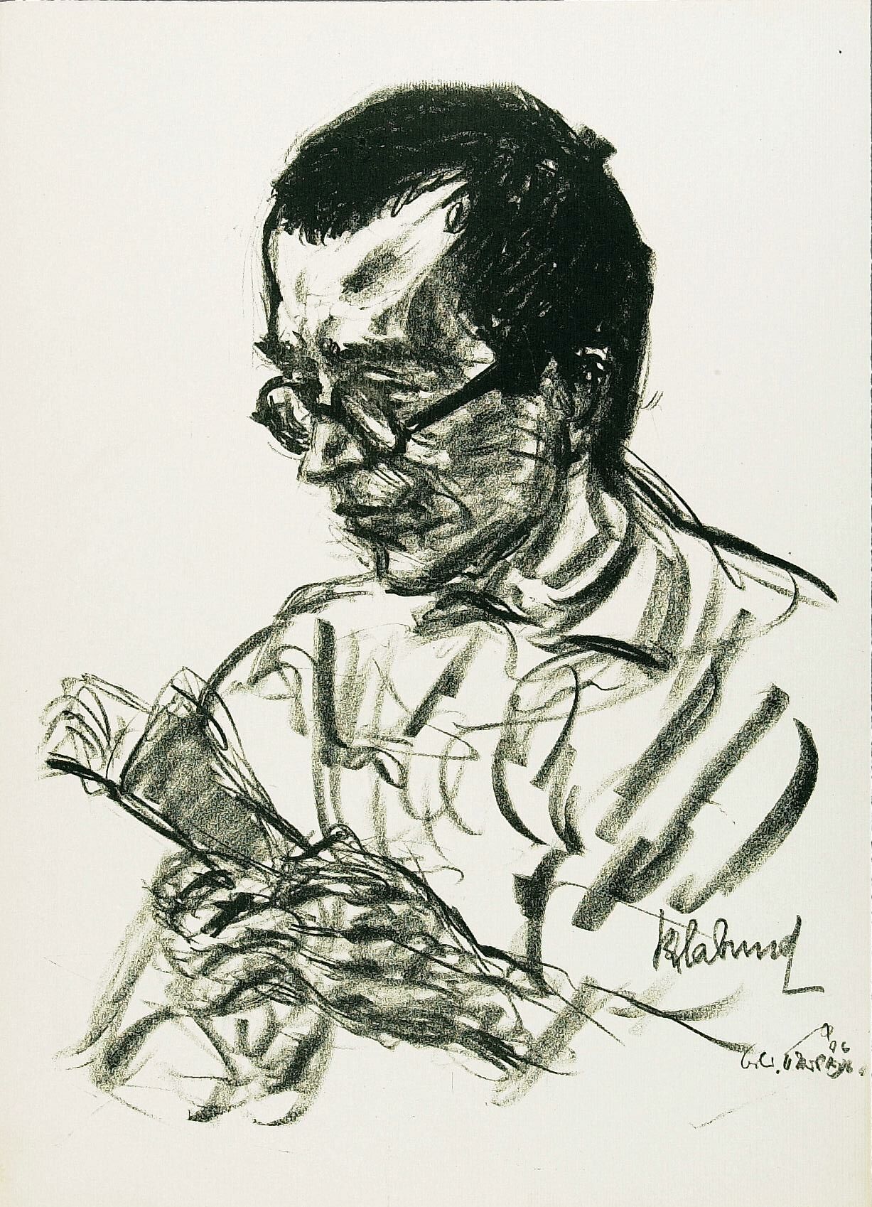 Bildnis des Dichters Klabund, 1926
