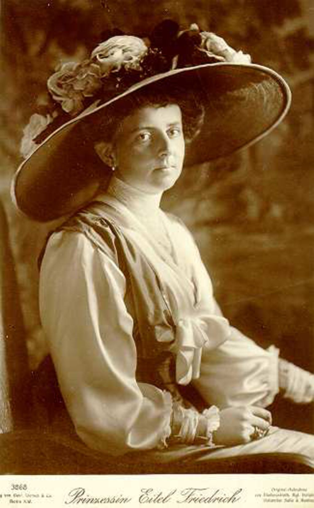 Exponat: Postkarte: Sophie Charlotte von Oldenburg, 1913