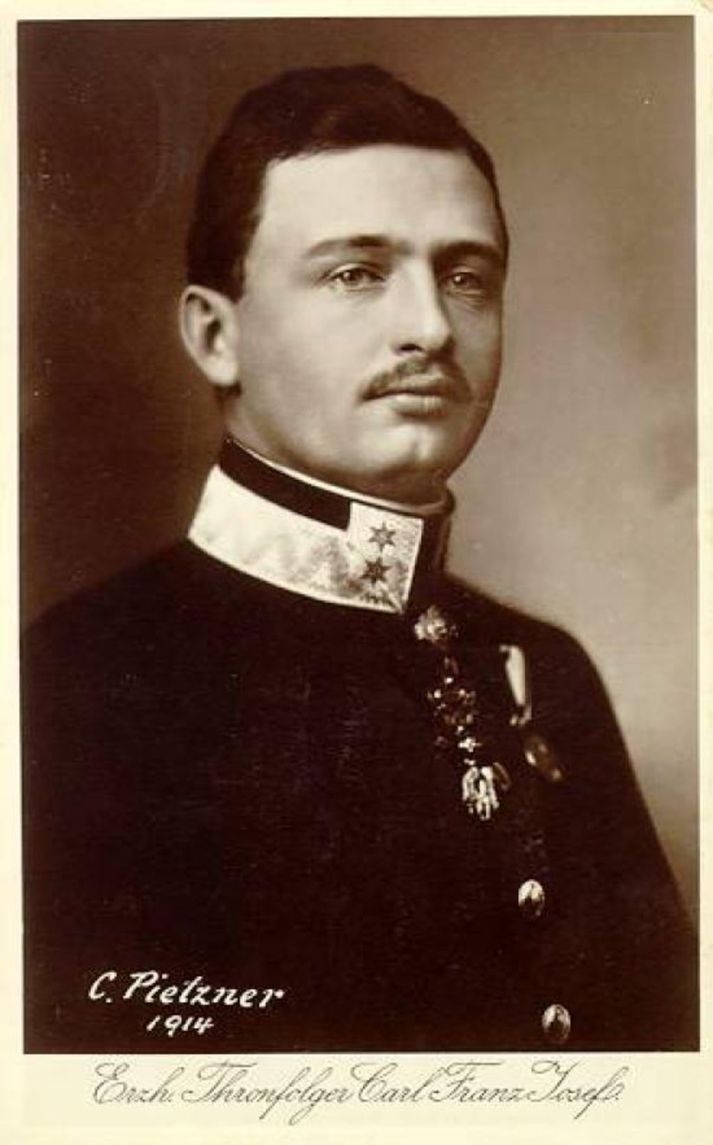 Carl Franz Josef, 1914