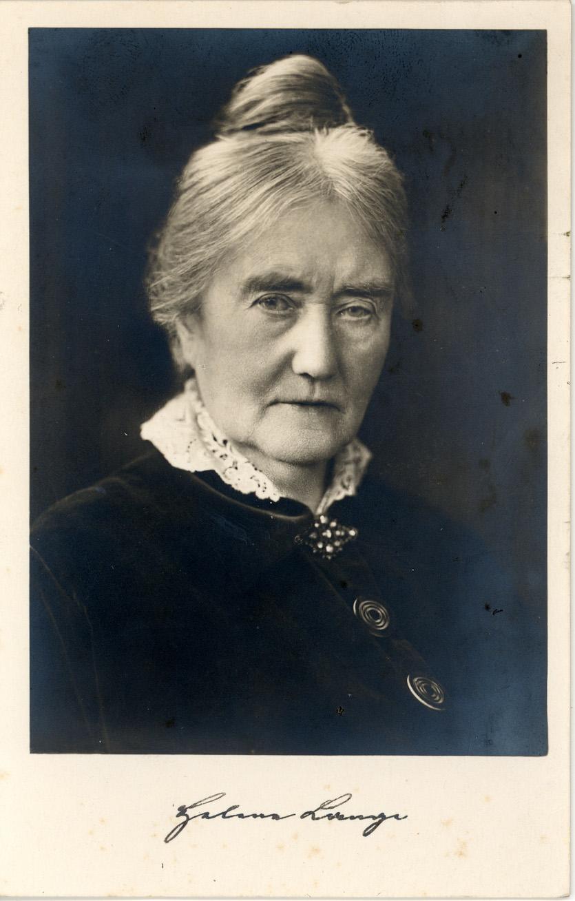 Postkarte: Helene Lange, vor 1930