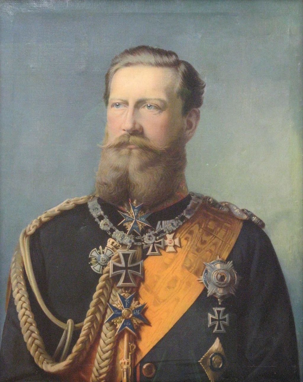 Exponat: Portrait: Friedrich III., Deutscher Kaiser und König von Preußen, 1888