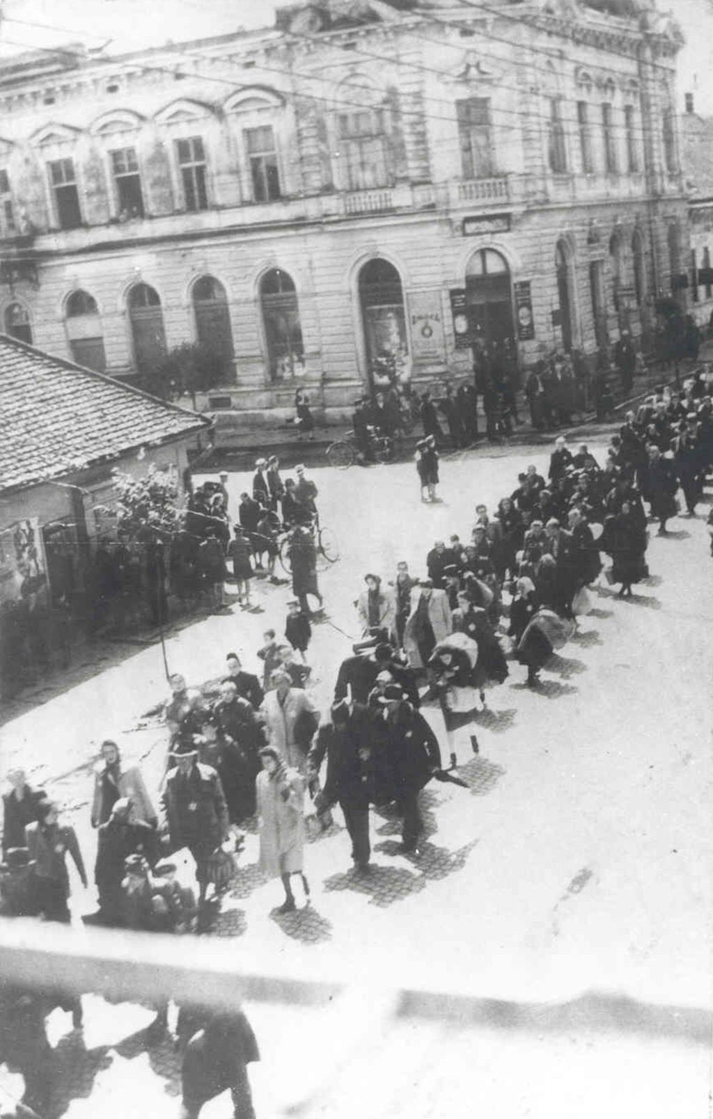 Foto: Deportation in Körmend, 1944