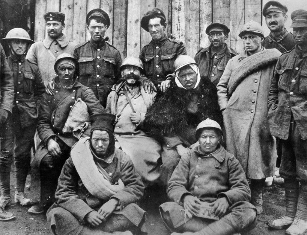 Exponat: Photo: Kriegsgefangene, 1918