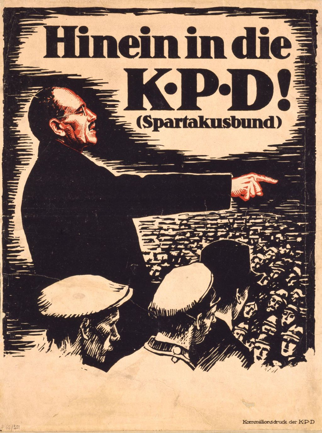 Exponat: Plakat: KPD, 1919