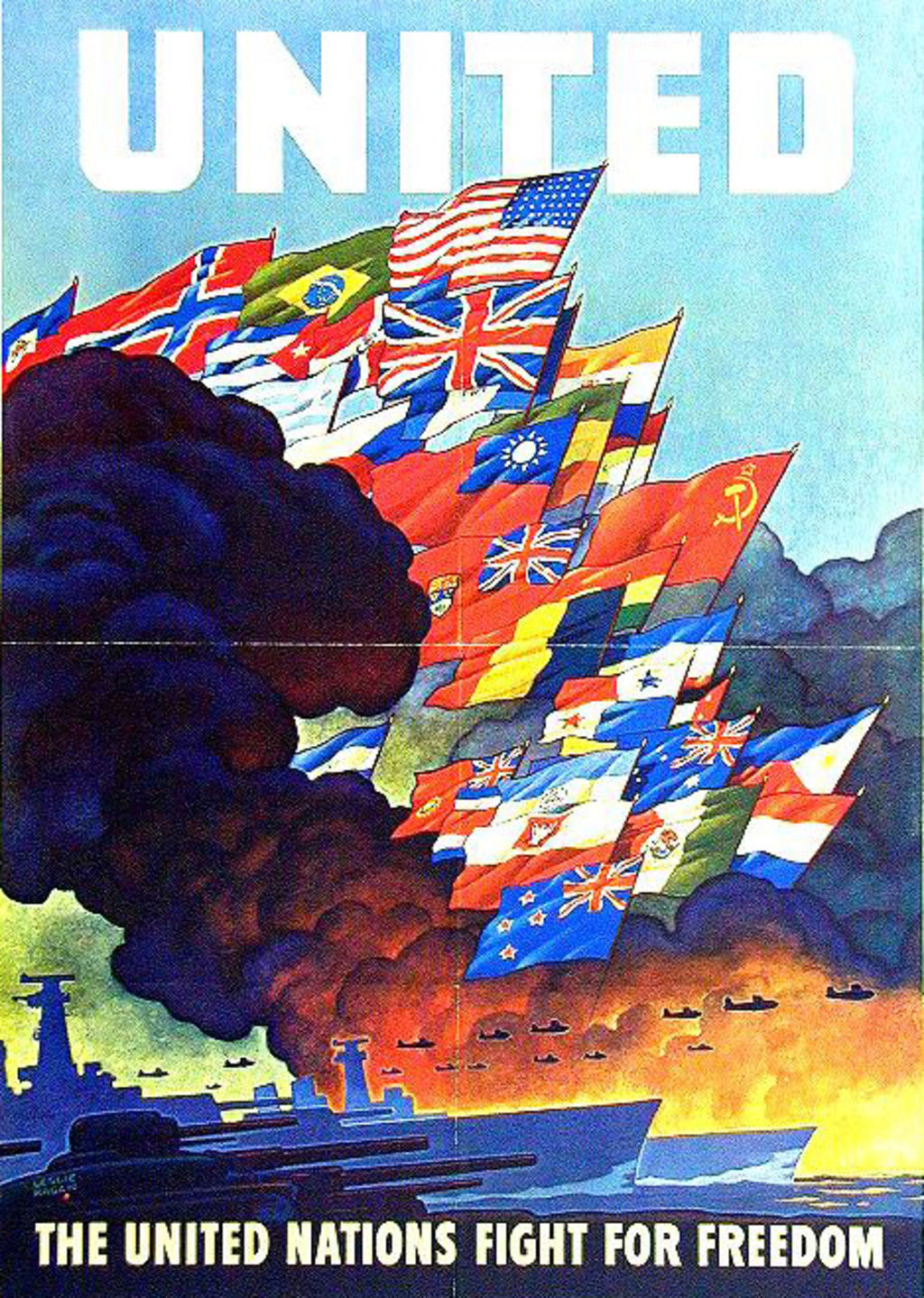 Exponat: Plakat: United Nations, 1943