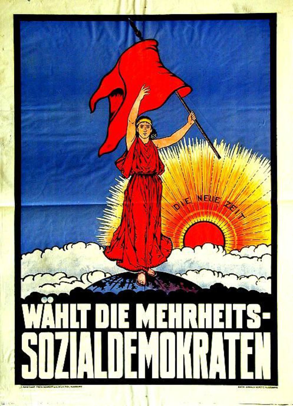 Exponat: Plakat: Wahlplakat der SPD, 1919