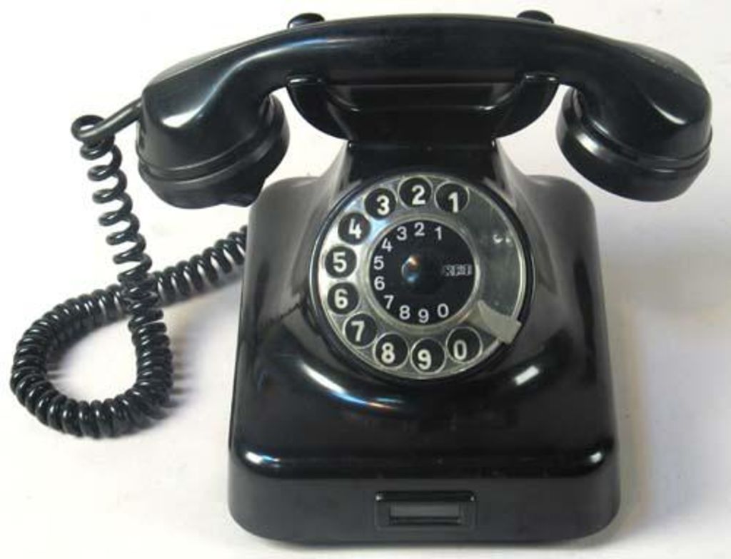 Telefon "W38" mit Wählscheibe, 1949/58