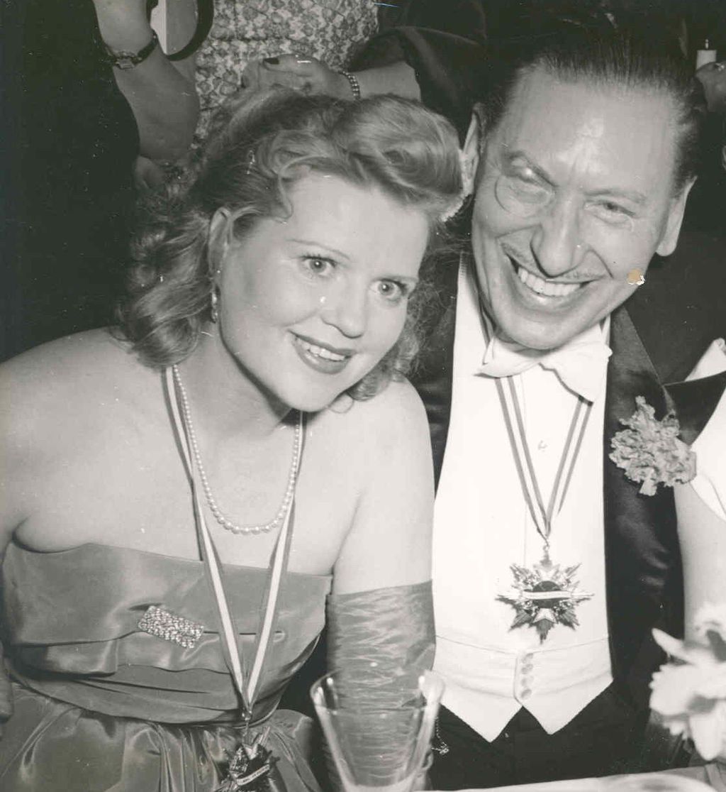 Foto: Kristina Söderbaum und Willy Birgel, 1953