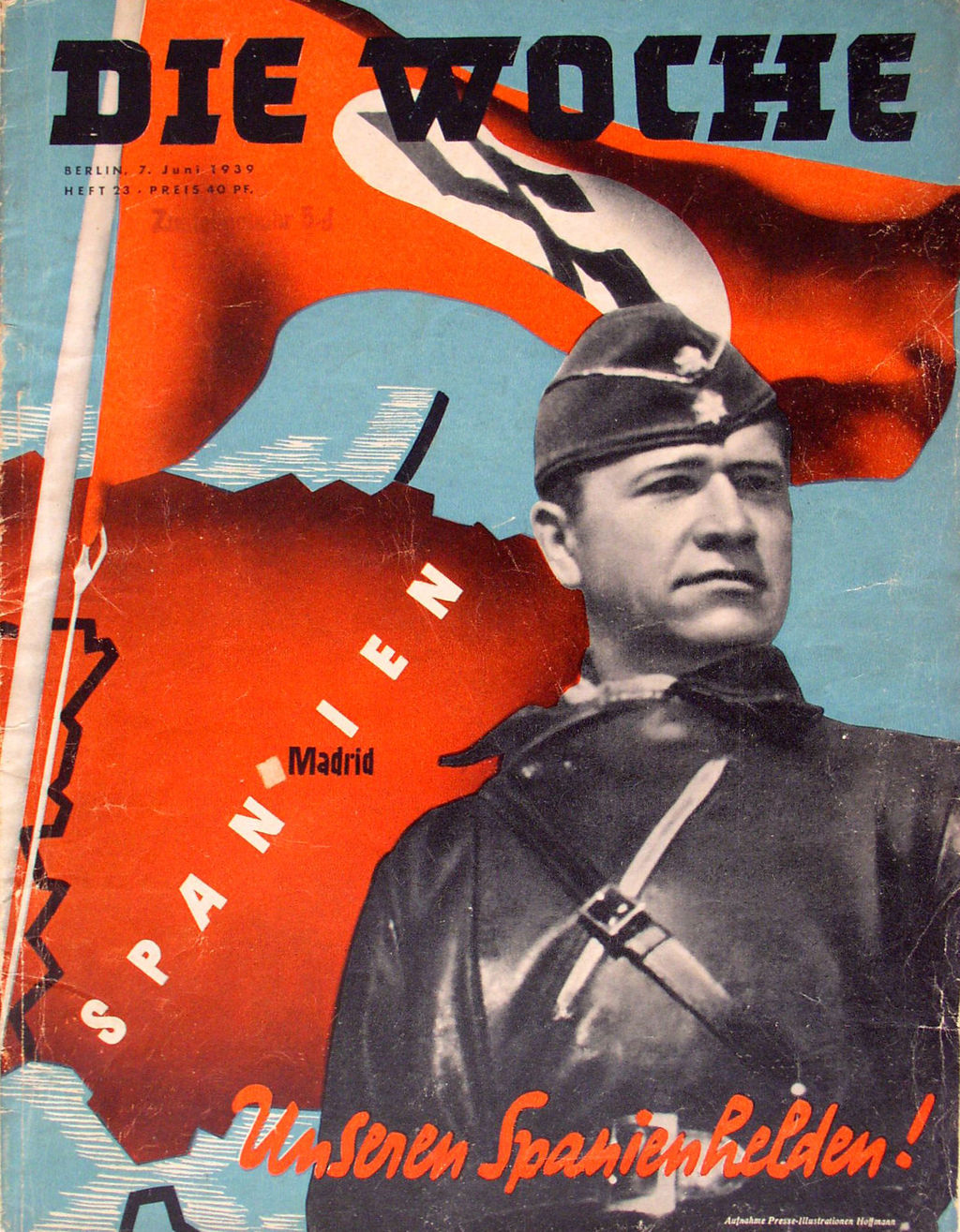 Exponat: Zeitschrift: "Die Woche", 1939