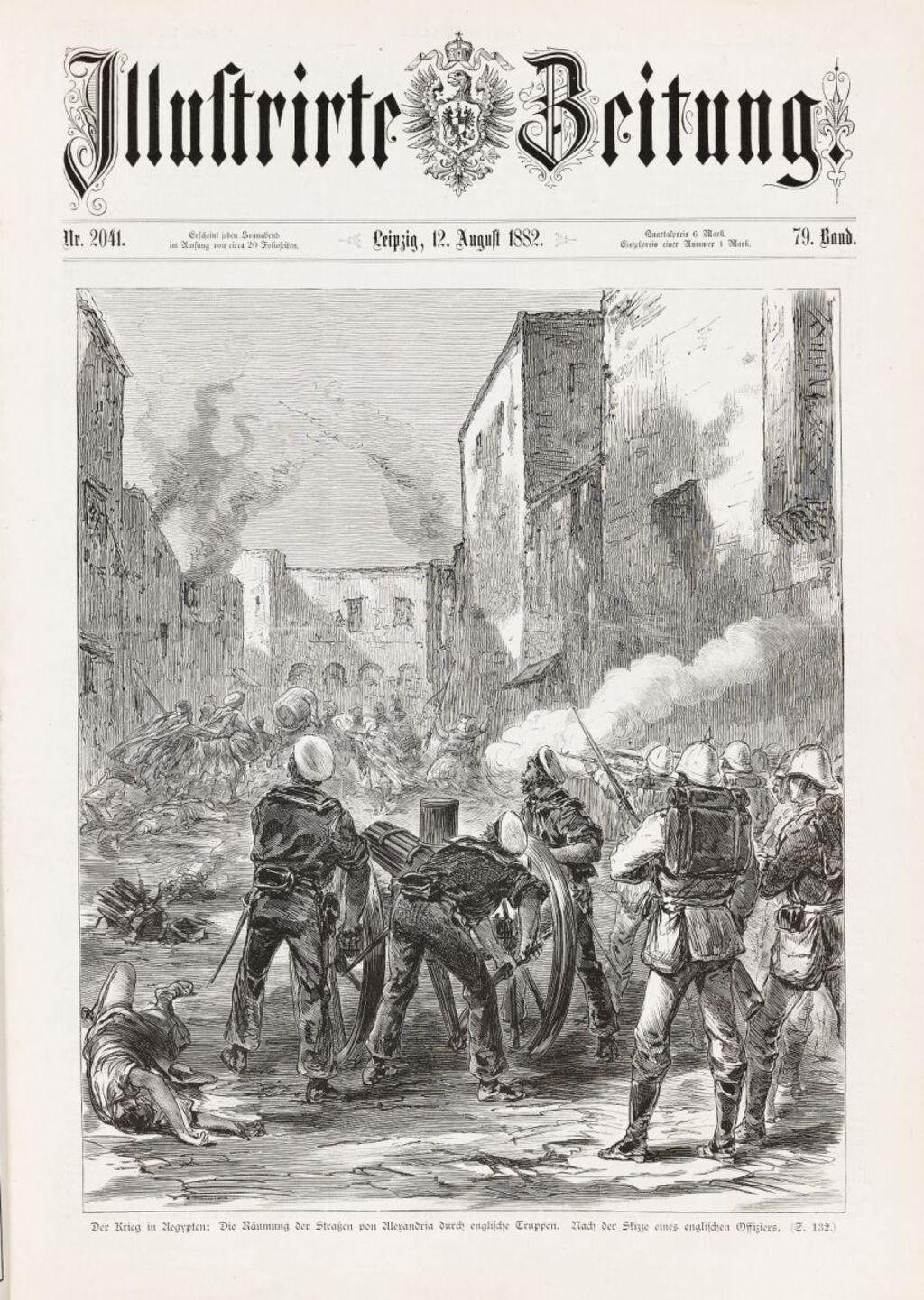 Zeitung: Illustrirte Zeitung zum Krieg in Ägypten, 1882