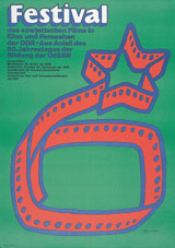 Plakat Festival des sowjetischen Films in Kino und Fernsehen der DDR