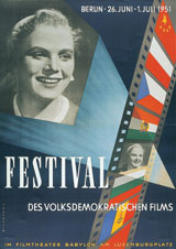 Plakat Festival des volksdemokratischen Films