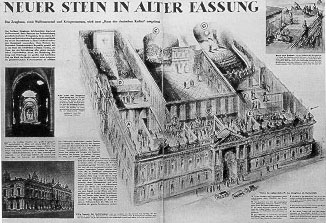  Entwurf f&uuml;r ein "Haus 
        der deutschen Kultur" 
        im Berliner Zeughaus