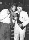 Eddie Constantine und Helmut Zacharias