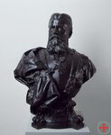 Portr�tb�ste Kronprinz Friedrich Wilhelm (sp�ter Kaiser Friedrich III.), Reinhold Begas, nach 1883, Bronze, Berlin, SMB, Nationalgalerie (Foto: Andres Kilger / SMB)