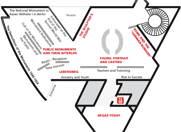 Floor Plan I.M. Pei Building - second floor