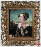 Bildnis Wilhelmine Begas, Carl Joseph Begas d. ., wohl 1828, l auf Leinwand, doubliert, Heinsberg, Kreismuseum Heinsberg (Foto: Pit Siebigs)