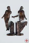 Gussmodell der Phryne-Statuette in fnf Teilen, Reinhold Begas, wohl 1880er Jahre, Bronze, Privatbesitz