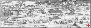 Belagerung einer Festung, 1527 (DHM)