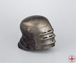 Deutscher Visierhelm aus dem Besitz König Franz’ I. von Frankreich, 16. Jh. (DHM)