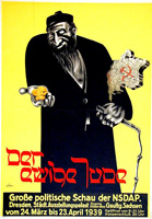 Plakat zur Ausstellung »Der ewige Jude«