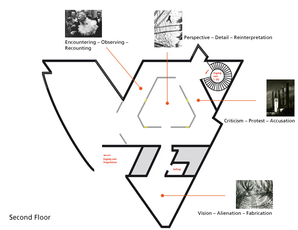 Floor Plan Exhibition Hall - second floor - German Historical Museum