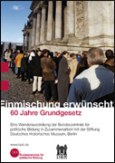 Ausstellungsplakat - Einmischung erwnscht! - 60 Jahre Grundgesetz